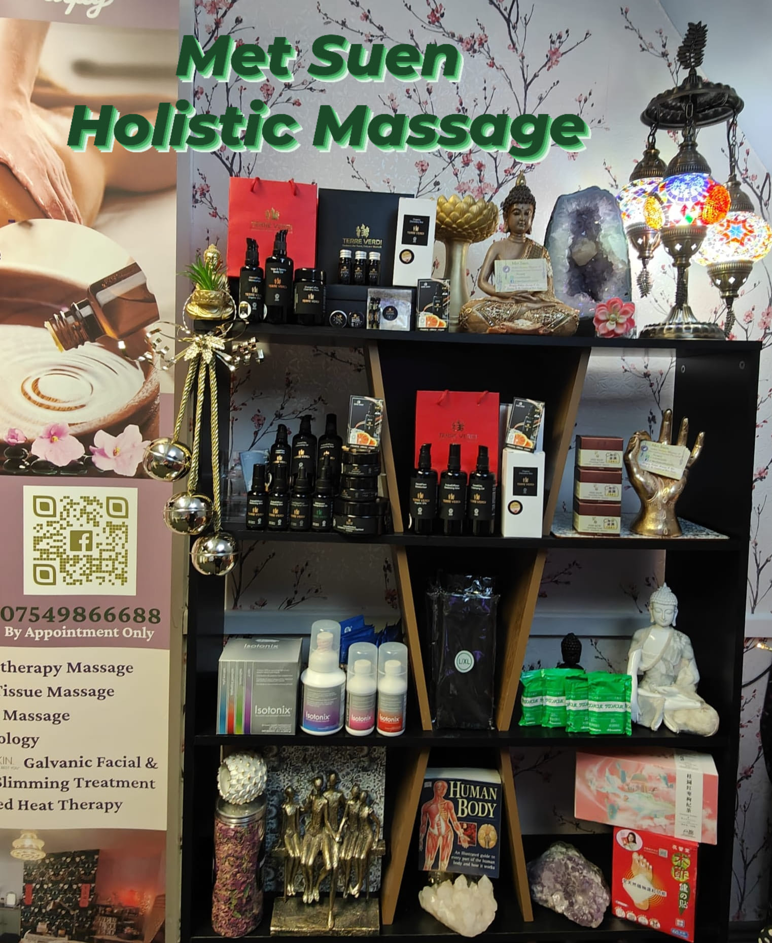 Met Suen Holistic Massage supplies